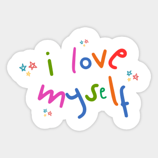 Radiant Self-Love: Empowering Sticker